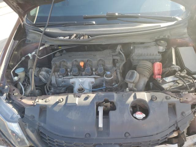 Photo 7 from auction – 2013 HONDA CIVIC LX with VIN 19XFB2F54DE097364