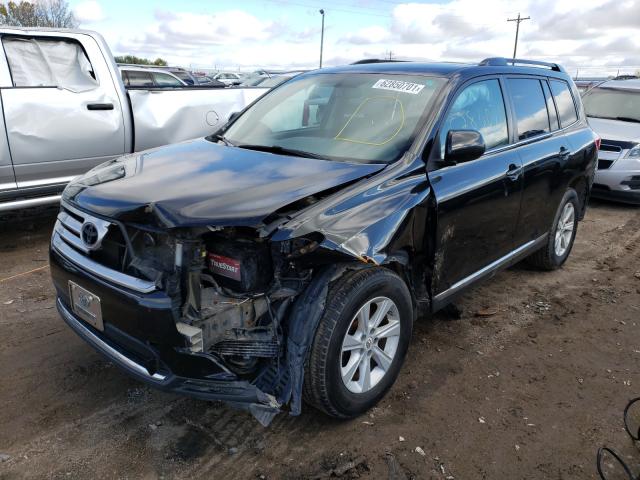 Photo 2 from auction – 2013 TOYOTA HIGHLANDER with VIN 5TDBK3EH8DS196579