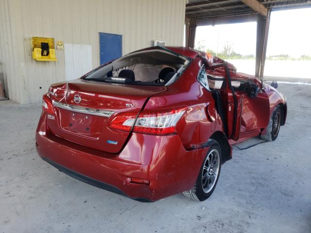 Photo 4 from auction – 2013 NISSAN SENTRA S with VIN 3N1AB7AP3DL704059