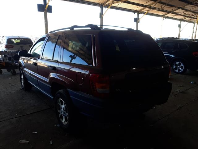 Photo 3 from auction – 2001 JEEP GRAND CHER with VIN 1J4GW48S21C505204