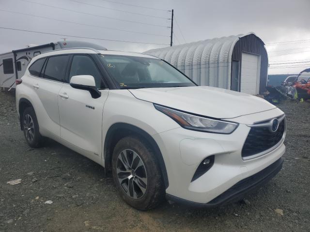 TOYOTA HIGHLANDER 2021 with VIN 5TDGBRCH9MS051918 - Photo from auction