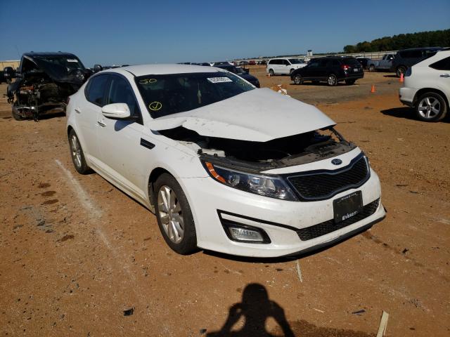 KIA OPTIMA EX 2014 with VIN 5XXGN4A76EG325390 - Photo from auction