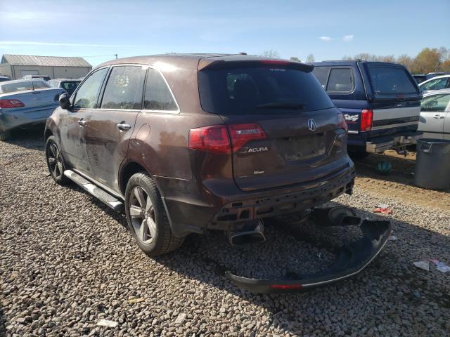 Photo 3 from auction – 2010 ACURA MDX TECHNO with VIN 2HNYD2H69AH512407