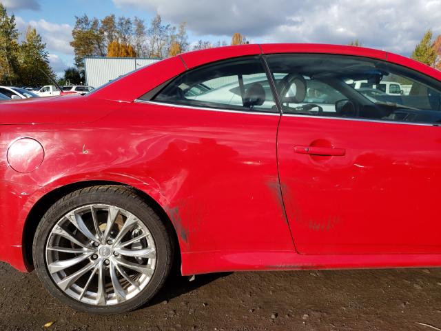 Photo 9 from auction – 2011 INFINITI G37 BASE with VIN JN1CV6FEXBM952619