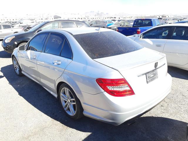 Photo 3 from auction – 2013 MERCEDES-BENZ C 250 with VIN WDDGF4HB1DA862000