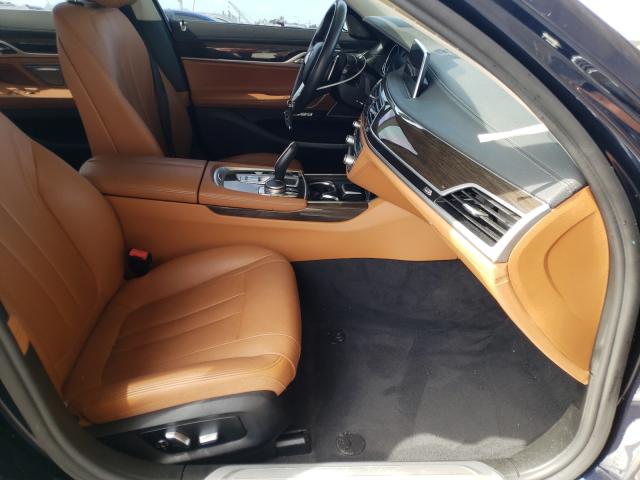 Photo 5 from auction – 2017 BMW 740 I with VIN WBA7E2C53HG740161