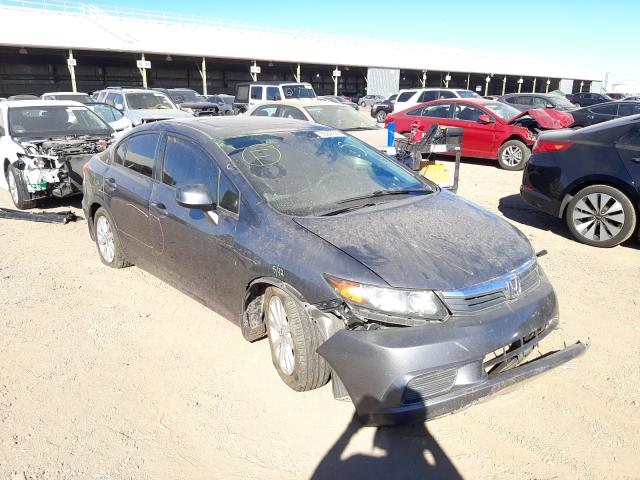 HONDA CIVIC EX 2012 with VIN 19XFB2F85CE318902 - Photo from auction