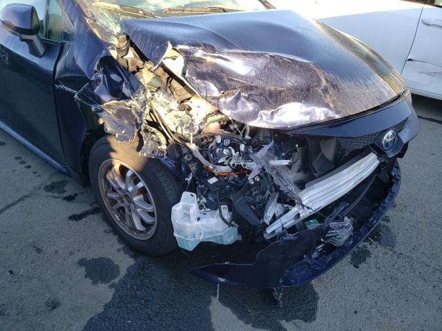 Photo 9 from auction – 2020 TOYOTA COROLLA LE with VIN JTDEBRBE2LJ014753