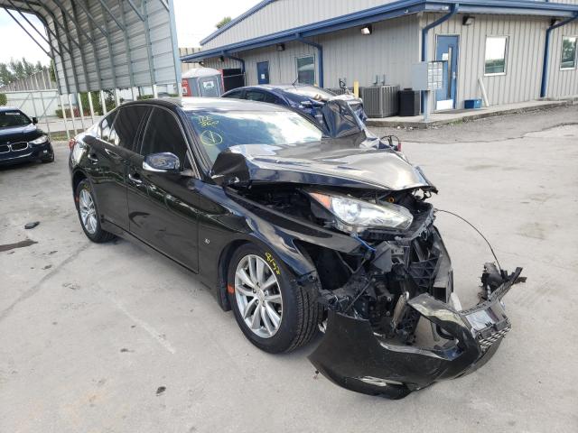INFINITI Q50 BASE 2015 with VIN JN1BV7AP8FM349927 - Photo from auction