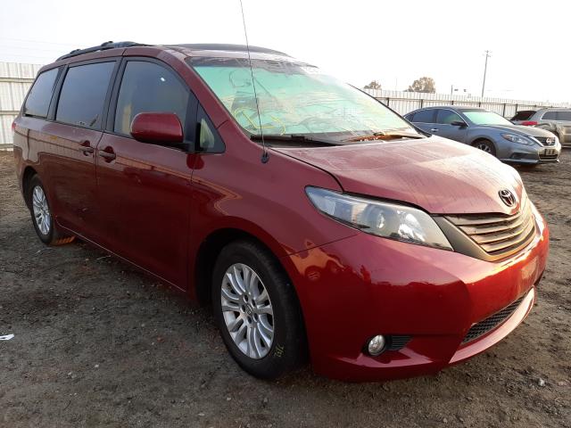 TOYOTA SIENNA XLE 2014 with VIN 5TDYK3DC2ES474989 - Photo from auction