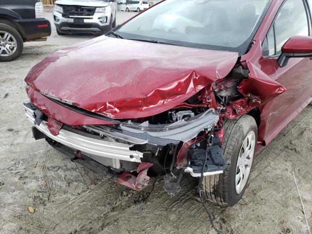 Photo 9 from auction – 2022 TOYOTA COROLLA LE with VIN JTDEPMAE9NJ194726