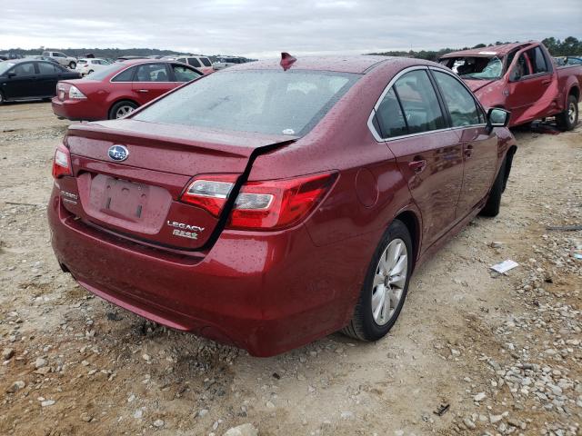 Photo 4 from auction – 2017 SUBARU LEGACY 2.5 with VIN 4S3BNAC68H3064474