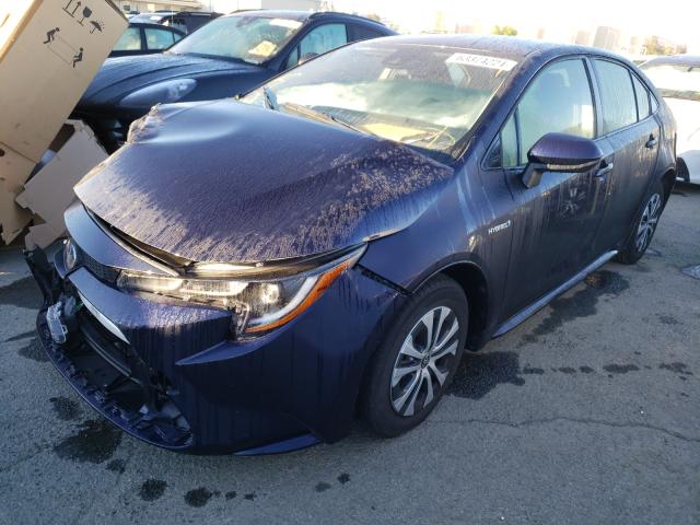 Photo 2 from auction – 2020 TOYOTA COROLLA LE with VIN JTDEBRBE2LJ014753