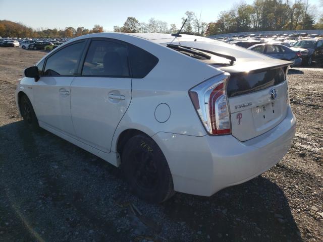 Photo 3 from auction – 2012 TOYOTA PRIUS with VIN JTDKN3DUXC5522604