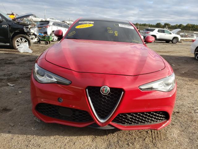 Photo 9 from auction – 2018 ALFA ROMEO GIULIA with VIN ZARFAEBN7J7572436