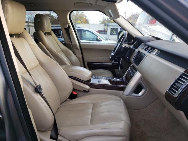 Photo 5 from auction – 2016 LAND ROVER RANGE ROVE with VIN SALGS2EF3GA257412