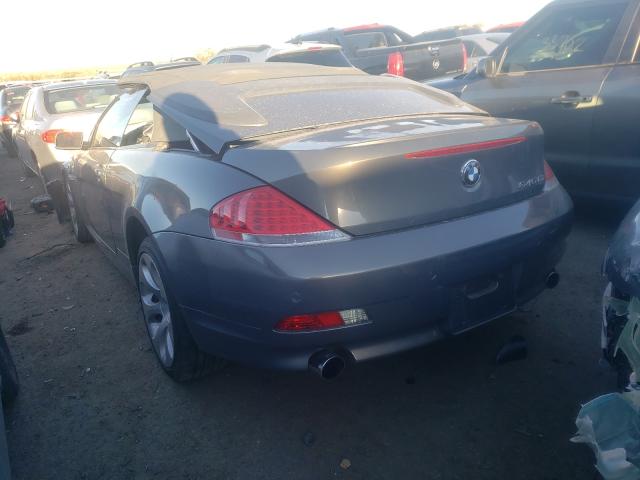 Photo 3 from auction – 2005 BMW 645 CI AUT with VIN WBAEK73445B261065