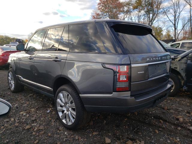 Photo 3 from auction – 2016 LAND ROVER RANGE ROVE with VIN SALGS2EF3GA257412