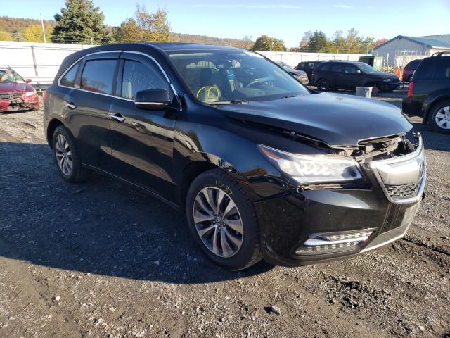ACURA MDX TECHNO 2014 with VIN 5FRYD4H47EB008349 - Photo from auction