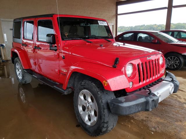 JEEP WRANGLER U 2015 with VIN 1C4BJWEG0FL549526 - Photo from auction