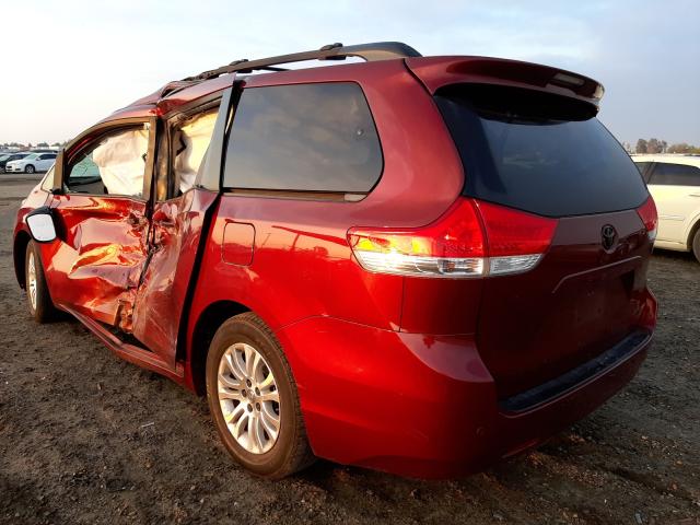 Photo 3 from auction – 2014 TOYOTA SIENNA XLE with VIN 5TDYK3DC2ES474989