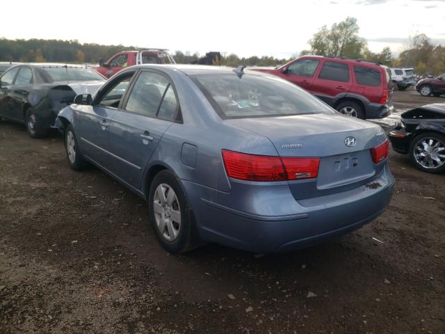 Photo 3 from auction – 2009 HYUNDAI SONATA GLS with VIN 5NPET46C09H549378
