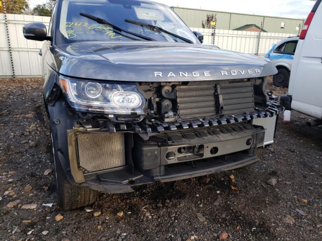 Photo 9 from auction – 2016 LAND ROVER RANGE ROVE with VIN SALGS2EF3GA257412