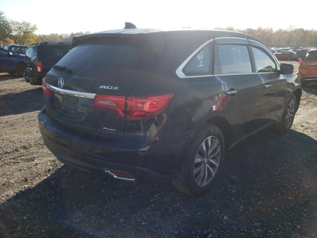 Photo 4 from auction – 2014 ACURA MDX TECHNO with VIN 5FRYD4H47EB008349