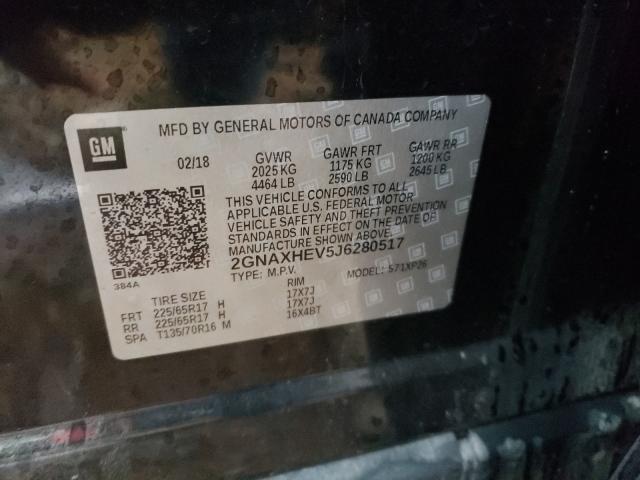 Photo 10 from auction – 2018 CHEVROLET EQUINOX LS with VIN 2GNAXHEV5J6280517