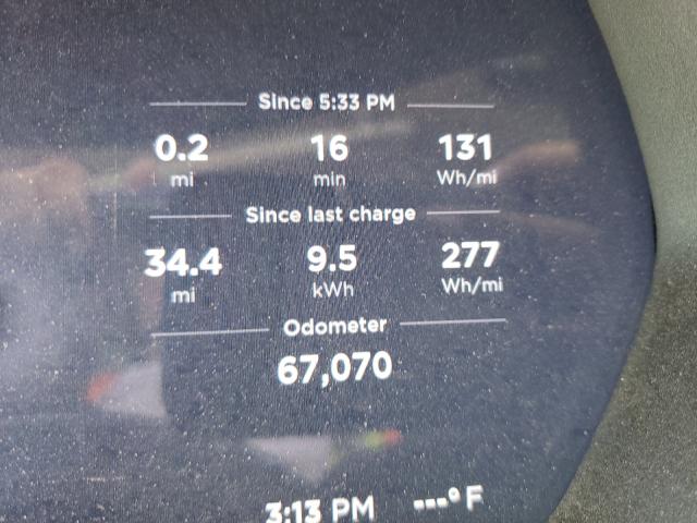 Photo 8 from auction – 2016 TESLA MODEL S with VIN 5YJSA1E12GF156744