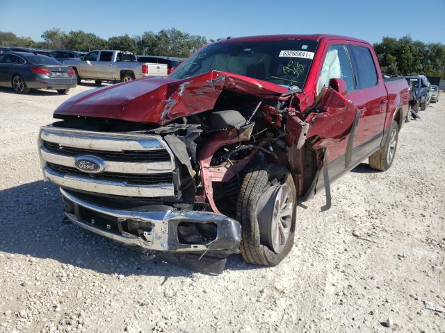 Photo 2 from auction – 2017 FORD F150 SUPER with VIN 1FTEW1EG2HFA53355