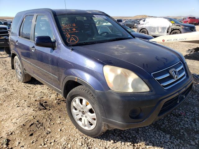 HONDA CR-V EX 2006 with VIN JHLRD78856C043712 - Photo from auction