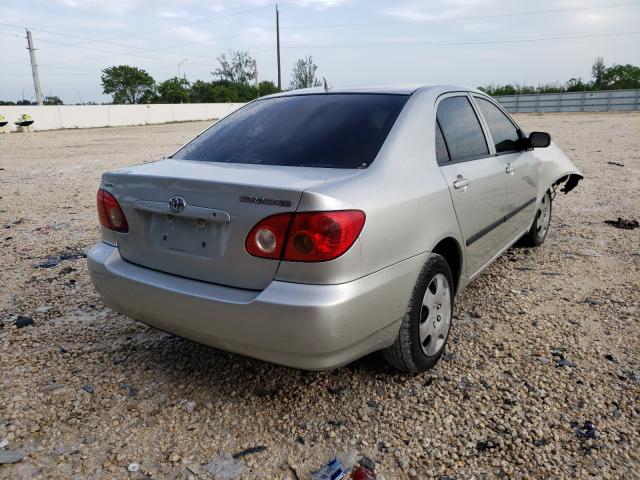 Photo 4 from auction – 2004 TOYOTA COROLLA CE with VIN JTDBR32E242043841