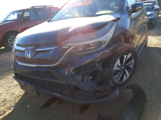 Photo 9 from auction – 2016 HONDA CR-V TOURI with VIN 5J6RM3H99GL015275