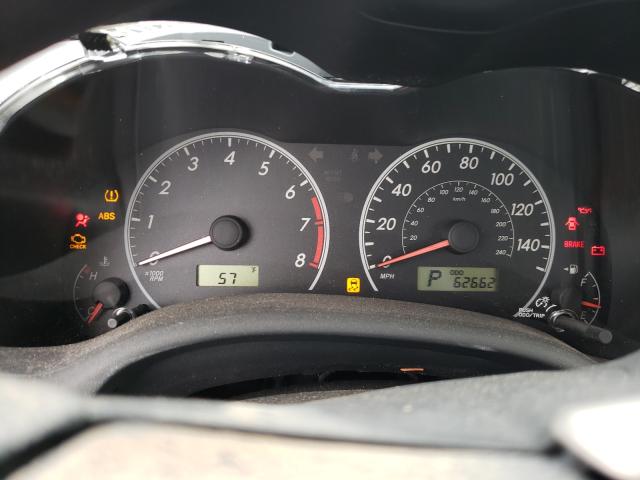 Photo 8 from auction – 2012 TOYOTA COROLLA BA with VIN JTDBU4EE5C9179032