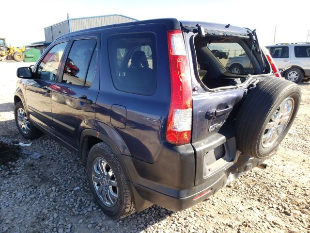 Photo 3 from auction – 2006 HONDA CR-V EX with VIN JHLRD78856C043712