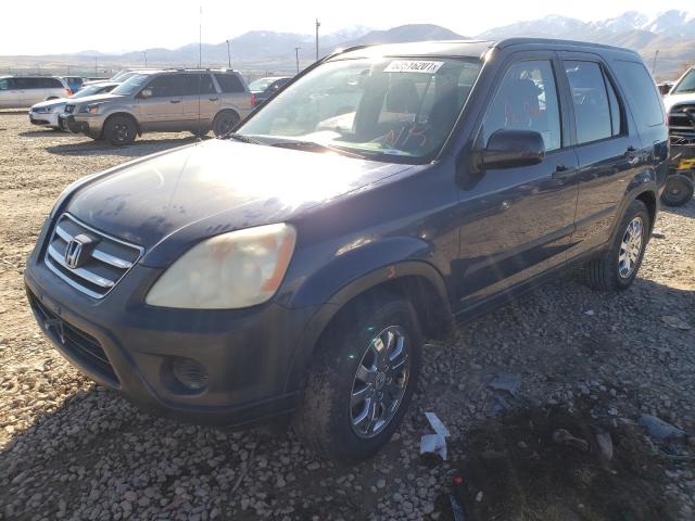 Photo 2 from auction – 2006 HONDA CR-V EX with VIN JHLRD78856C043712