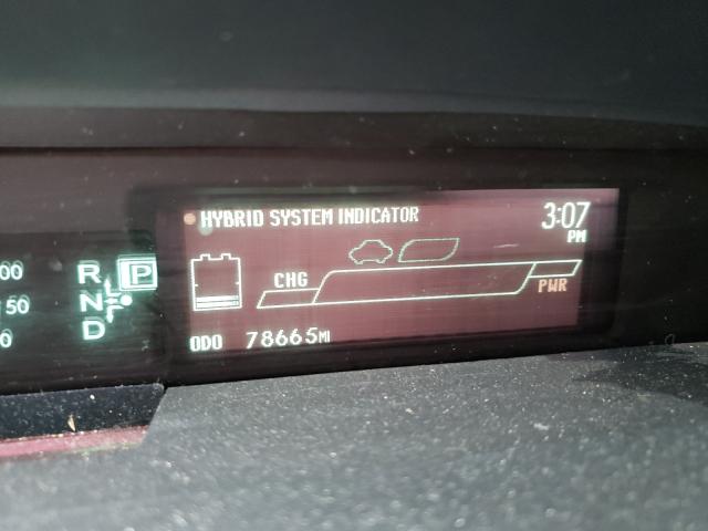 Photo 8 from auction – 2013 TOYOTA PRIUS with VIN JTDKN3DU3D5617510