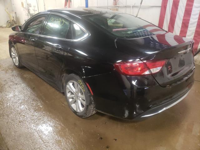 Photo 3 from auction – 2015 CHRYSLER 200 LIMITE with VIN 1C3CCCAB3FN723122