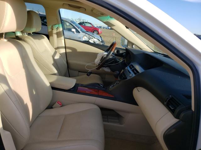 Photo 5 from auction – 2010 LEXUS RX 350 with VIN JTJBK1BAXA2411102