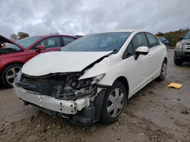 Photo 2 from auction – 2013 HONDA CIVIC LX with VIN 2HGFB2F57DH571281