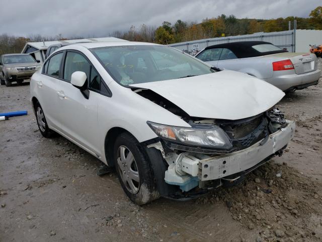 HONDA CIVIC LX 2013 with VIN 2HGFB2F57DH571281 - Photo from auction
