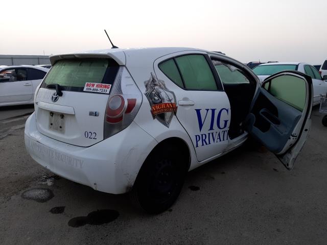 Photo 4 from auction – 2014 TOYOTA PRIUS C with VIN JTDKDTB39E1575057