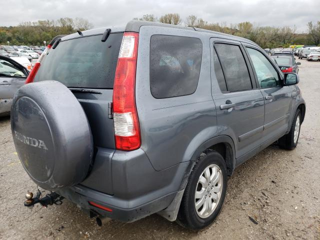 Photo 4 from auction – 2006 HONDA CR-V SE with VIN SHSRD78906U443341