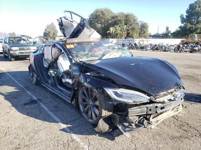 TESLA MODEL S 2017 with VIN 5YJSA1E15HF195958 - Photo from auction