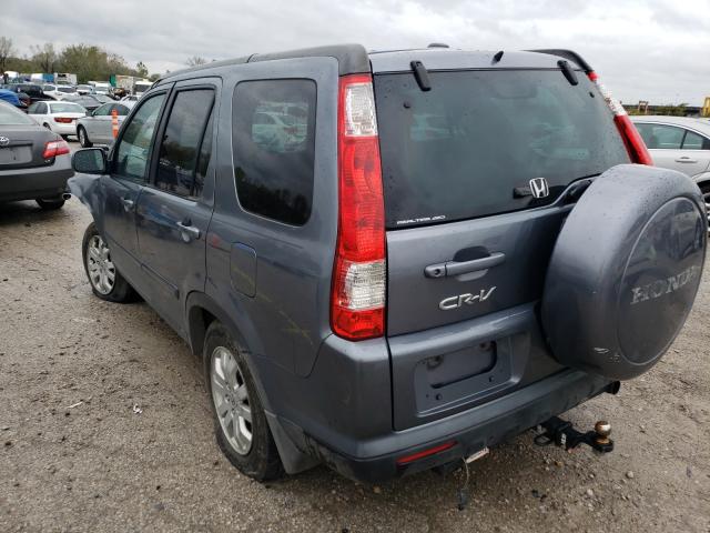 Photo 3 from auction – 2006 HONDA CR-V SE with VIN SHSRD78906U443341