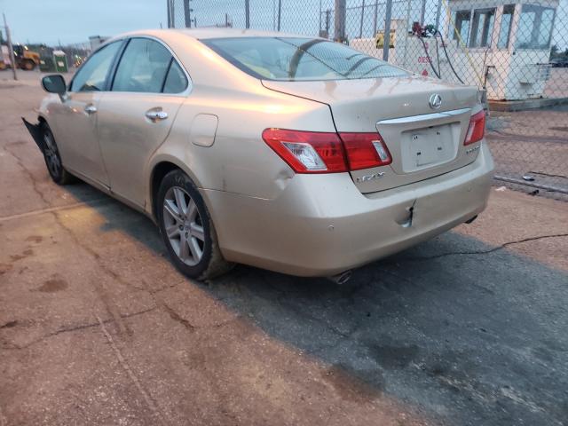 Photo 3 from auction – 2007 LEXUS ES 350 with VIN JTHBJ46G272006235