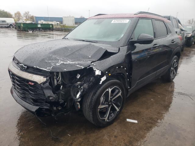Photo 2 from auction – 2021 CHEVROLET TRAILBLAZE with VIN KL79MTSL1MB077844
