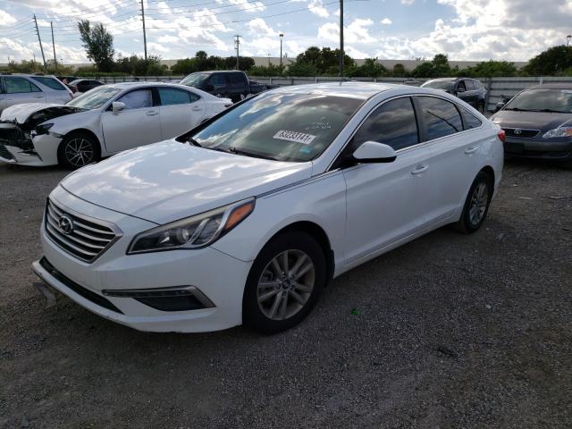 Photo 2 from auction – 2015 HYUNDAI SONATA SE with VIN 5NPE24AF8FH147401