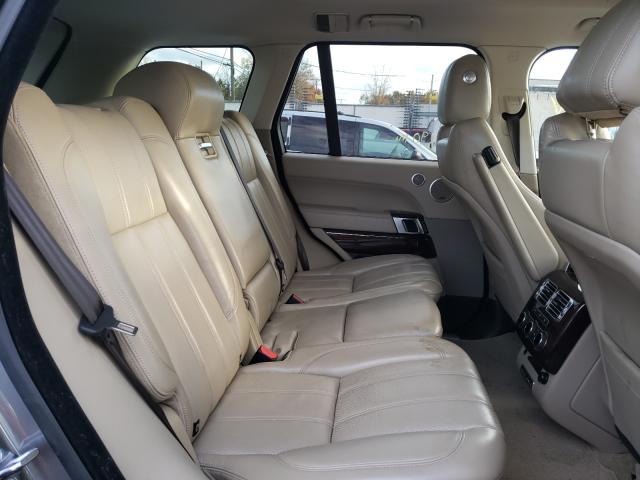 Photo 6 from auction – 2016 LAND ROVER RANGE ROVE with VIN SALGS2EF3GA257412